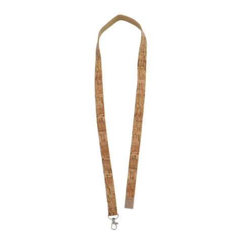 Kork-Lanyard Natur | ohne Werbeanbringung | Nicht verfügbar | Nicht verfügbar