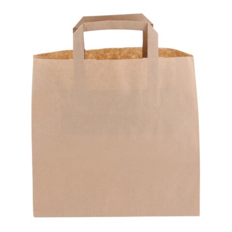 Papiertüte 70g/m² 26x17x25cm Braun | ohne Werbeanbringung | Nicht verfügbar | Nicht verfügbar | Nicht verfügbar
