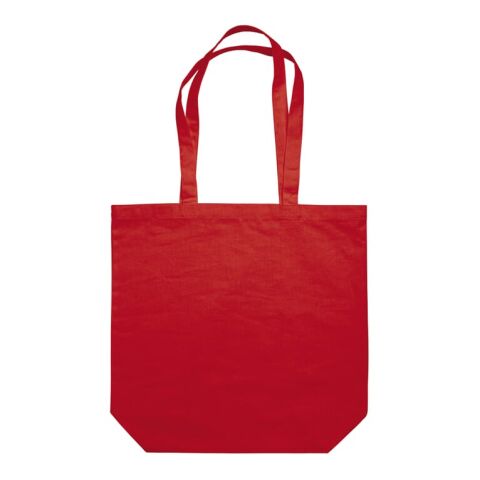 Umhängetasche Leinwand 250g/m² 41x12x43cm Rot Weiß | ohne Werbeanbringung | Nicht verfügbar | Nicht verfügbar | Nicht verfügbar