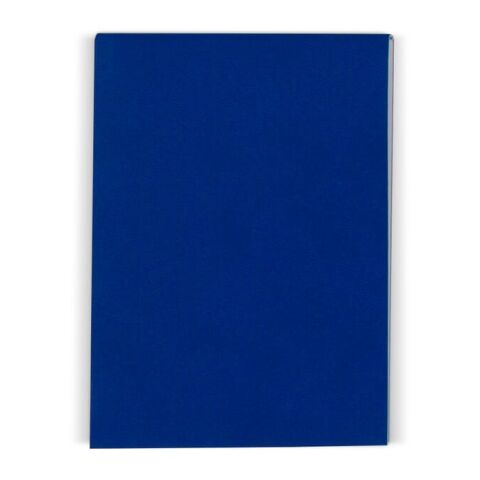 Notizbuch mit 150 Blatt Recyclingpapier Blau Weiss | ohne Werbeanbringung | Nicht verfügbar | Nicht verfügbar | Nicht verfügbar