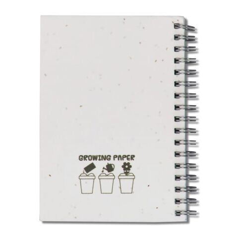 Spiral-Notizbuch aus Saatgutpapier regenbogenfarben | ohne Werbeanbringung | Nicht verfügbar | Nicht verfügbar | Nicht verfügbar