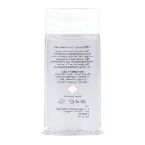 Handreinigungsgel Made in Europe 28ml Transparent | ohne Werbeanbringung | Nicht verfügbar | Nicht verfügbar | Nicht verfügbar