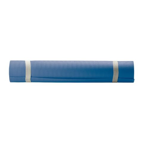 Fitness-Yogamatte mit Trageriemen Blau / Weiss | ohne Werbeanbringung | Nicht verfügbar | Nicht verfügbar | Nicht verfügbar