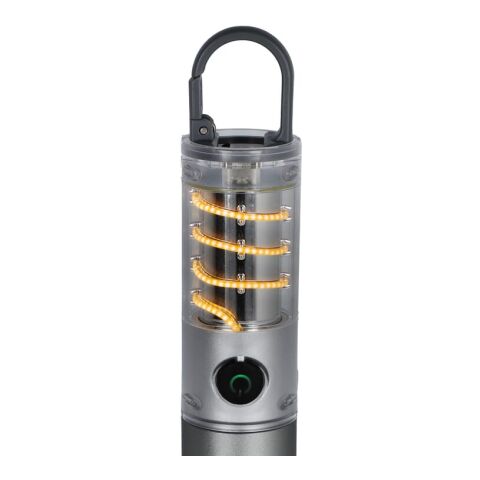 Multifunktions-Taschenlampe aus recycelten Materialien Silber | ohne Werbeanbringung | Nicht verfügbar | Nicht verfügbar