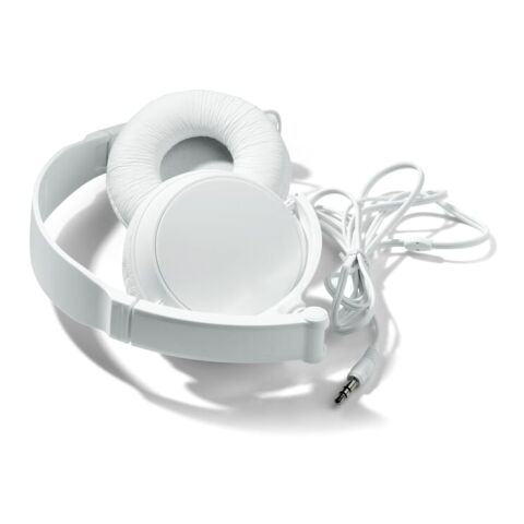 Kopfhörer mit drehbaren Ohrmuscheln Weiss | ohne Werbeanbringung | Nicht verfügbar | Nicht verfügbar | Nicht verfügbar