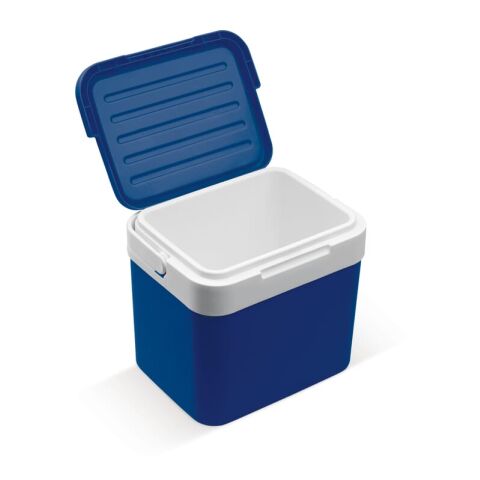 Kühlbox Classic 10L Blau Weiss | 1-farbiger Siebdruck | Deckel | 60 mm x 60 mm | Nicht verfügbar