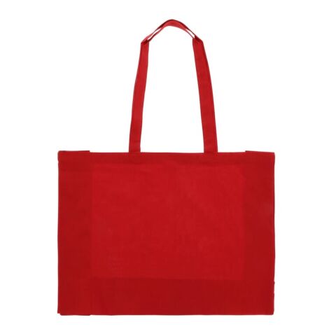 Tasche aus recycelter Baumwolle 140g/m² 49x14x37cm rot | ohne Werbeanbringung | Nicht verfügbar | Nicht verfügbar | Nicht verfügbar