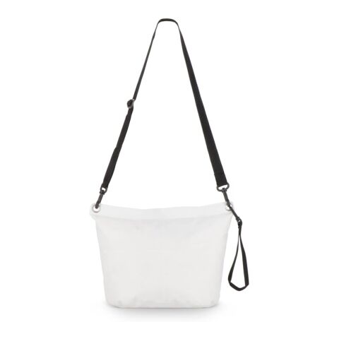 Wasserabweisende Ripstop-Umhängetasche 33 x 23 x 13 cm Weiss