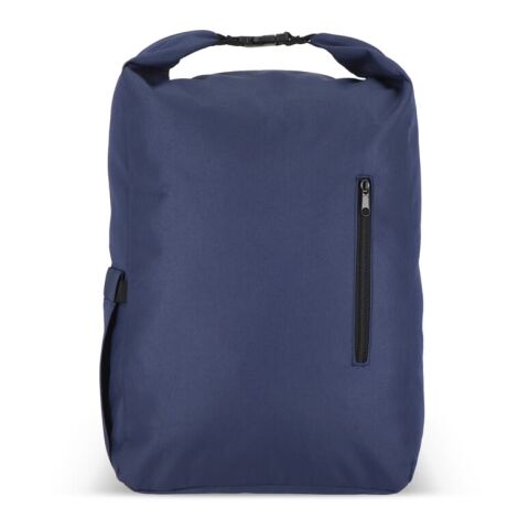 R-PET 600D Rolltop-Rucksack 20L Dunkelblau | ohne Werbeanbringung | Nicht verfügbar | Nicht verfügbar