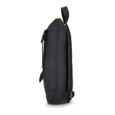 rPET 600D Navi Laptop-Rucksack 36 x 40 x 10 cm Schwarz