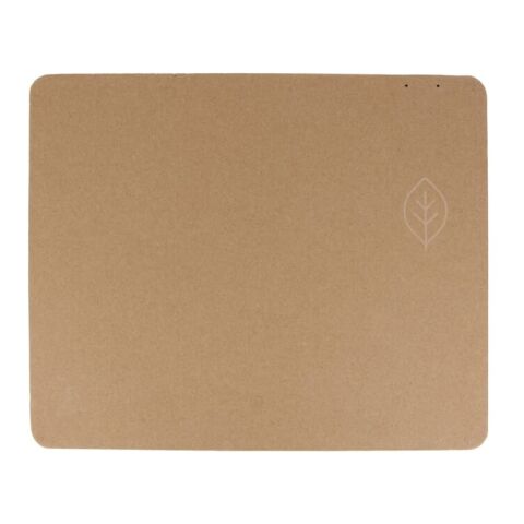 Mousepad mit kabellosem Ladegerät aus Recyclingpapier Natur | ohne Werbeanbringung | Nicht verfügbar | Nicht verfügbar | Nicht verfügbar