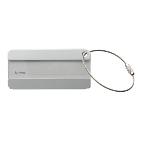 Aluminium Kofferanhänger silber | ohne Werbeanbringung | Nicht verfügbar | Nicht verfügbar | Nicht verfügbar