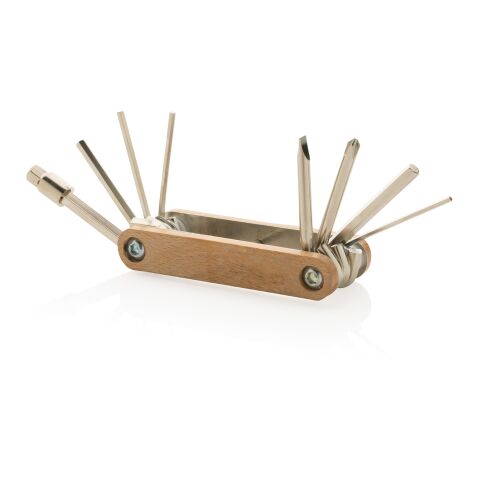 Sechskantwerkzeug aus Holz braun | ohne Werbeanbringung | Nicht verfügbar | Nicht verfügbar