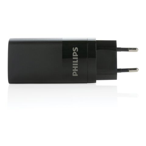 Philips 65W Ultra-Schnell-PD 3-Port-USB-Wandladegerät schwarz | ohne Werbeanbringung | Nicht verfügbar | Nicht verfügbar