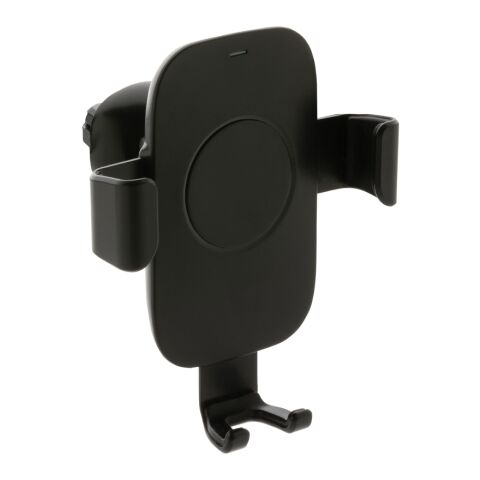 10W Wireless Charging Autohalter aus RCS Plastik schwarz | ohne Werbeanbringung | Nicht verfügbar | Nicht verfügbar