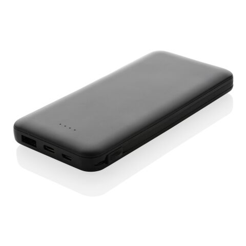 Lockhart 10.000mAh Powerbank aus RCS Kunststoff schwarz | ohne Werbeanbringung | Nicht verfügbar | Nicht verfügbar