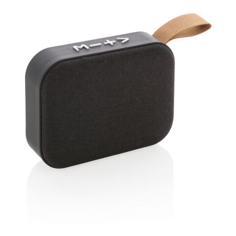 Lautsprecher mit Stoffbezug schwarz-schwarz | ohne Werbeanbringung | Nicht verfügbar | Nicht verfügbar