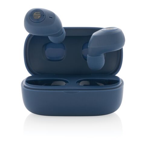 Urban Vitamin Palm Springs ENC Ohrhörer aus RCS recyceltem Plastik blau | ohne Werbeanbringung | Nicht verfügbar | Nicht verfügbar