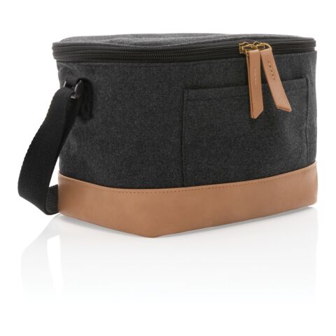 Impact AWARE™ 16 oz. rCanvas Kühltasche 6 Dosen schwarz | ohne Werbeanbringung | Nicht verfügbar | Nicht verfügbar