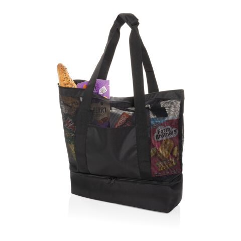 Iqlo Aware™ RPET 2-in-1 Kühltasche schwarz | ohne Werbeanbringung | Nicht verfügbar | Nicht verfügbar | Nicht verfügbar