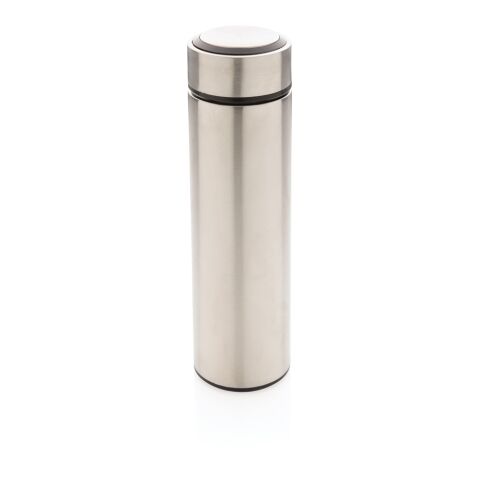 Vakuum Stainless Steel Flasche mit gebürstetem Metalldeckel silber | ohne Werbeanbringung | Nicht verfügbar | Nicht verfügbar