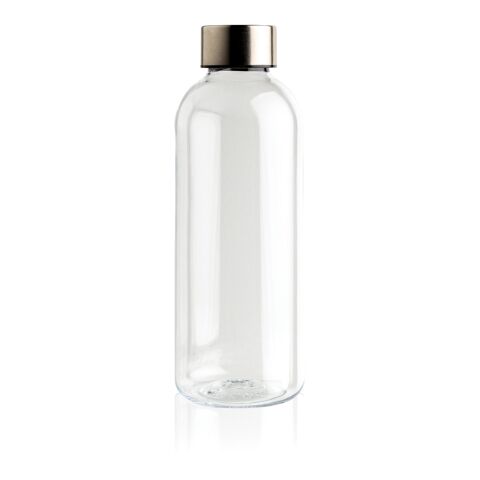 Auslaufsichere Trinkflasche mit Metalldeckel weiß | ohne Werbeanbringung | Nicht verfügbar | Nicht verfügbar