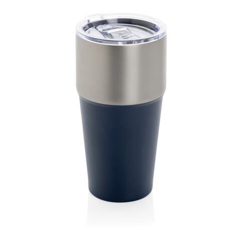 Fluid Becher aus RCS-zertifiziert recyceltem Stahl, 500ml navy blau | ohne Werbeanbringung | Nicht verfügbar | Nicht verfügbar