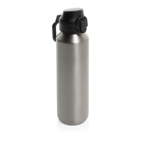 Via RCS Re-Steel Sportflasche mit Verschluss, 600ml silber | ohne Werbeanbringung | Nicht verfügbar | Nicht verfügbar