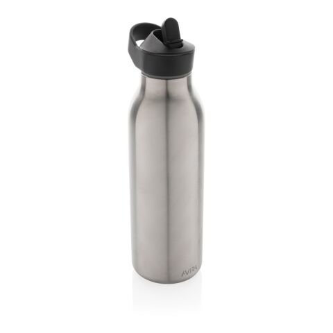 Avira Ara RCS Re-Steel Fliptop Wasserflasche 500ml silber | ohne Werbeanbringung | Nicht verfügbar | Nicht verfügbar