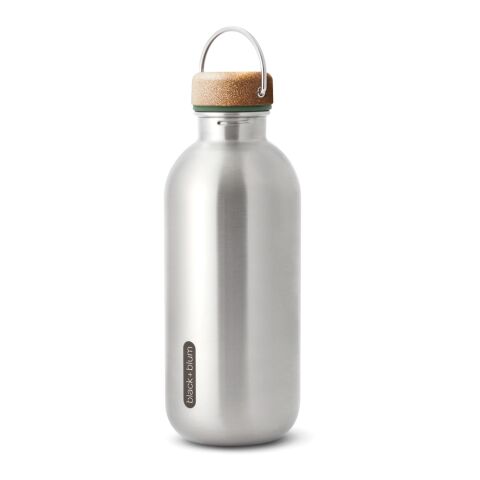 Black+Blum Stahl-Wasserflasche 600ml Olivgrün | ohne Werbeanbringung | Nicht verfügbar | Nicht verfügbar