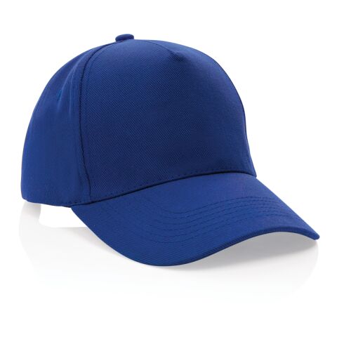 Impact 5 Panel Kappe aus 280gr rCotton mit AWARE™ Tracer blau | ohne Werbeanbringung | Nicht verfügbar | Nicht verfügbar | Nicht verfügbar