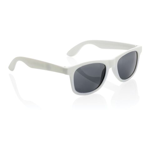 Sonnenbrille aus GRS recyceltem PP-Kunststoff weiß | ohne Werbeanbringung | Nicht verfügbar | Nicht verfügbar