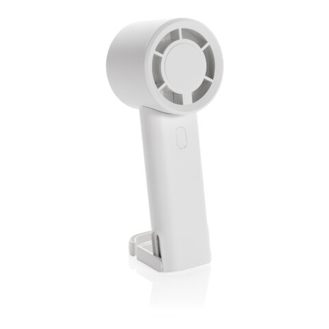 Twist wiederaufladbarer tragbarer Ventilator aus RCS rABS weiß