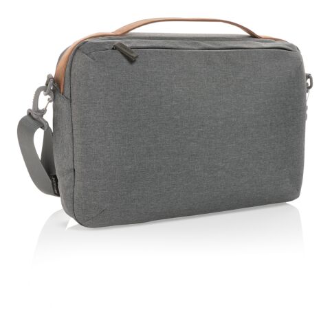 Impact AWARE™ 300D Two-Tone Deluxe 15.6" Laptop-Tasche grau | ohne Werbeanbringung | Nicht verfügbar | Nicht verfügbar