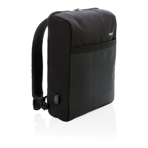 Swiss Peak 15&quot; Anti-Diebstahl RFID &amp; USB Rucksack schwarz | ohne Werbeanbringung | Nicht verfügbar | Nicht verfügbar