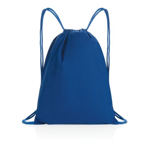Impact AWARE™ recycelter Baumwoll-Sportbeutel 145gr blau | ohne Werbeanbringung | Nicht verfügbar | Nicht verfügbar | Nicht verfügbar