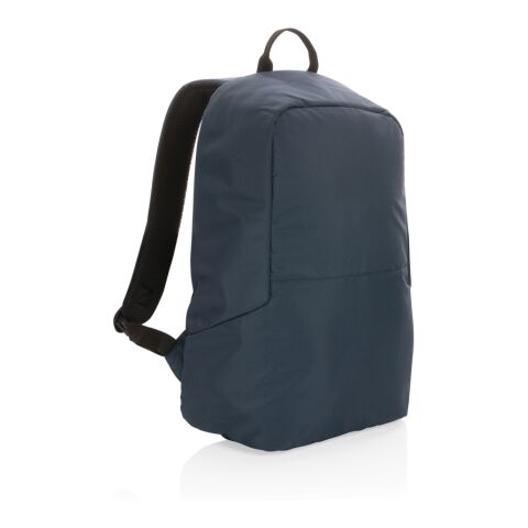 Impact AWARE™ RPET Standard Anti-Diebstahl Rucksack marineblau | ohne Werbeanbringung | Nicht verfügbar | Nicht verfügbar