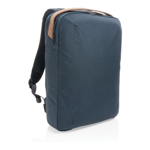 Impact AWARE™ 300D Two-Tone Deluxe 15.6&quot; Laptop-Rucksack marineblau | ohne Werbeanbringung | Nicht verfügbar | Nicht verfügbar