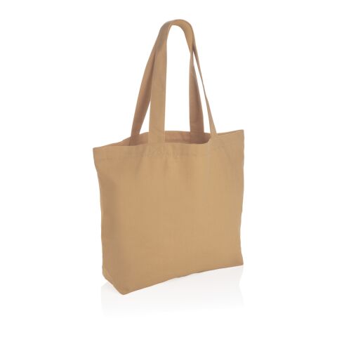 Impact Aware™ 240g/m² rcCanvas Shopper + Tasche, ungefärbt braun | ohne Werbeanbringung | Nicht verfügbar | Nicht verfügbar | Nicht verfügbar