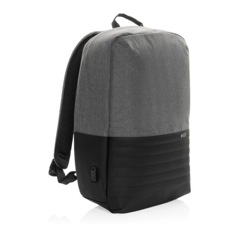 &quot;Swiss Peak AWARE™ Anti-Theft-RFID 15&quot;&quot;-Laptop-Rucksack&quot; grau | ohne Werbeanbringung | Nicht verfügbar | Nicht verfügbar
