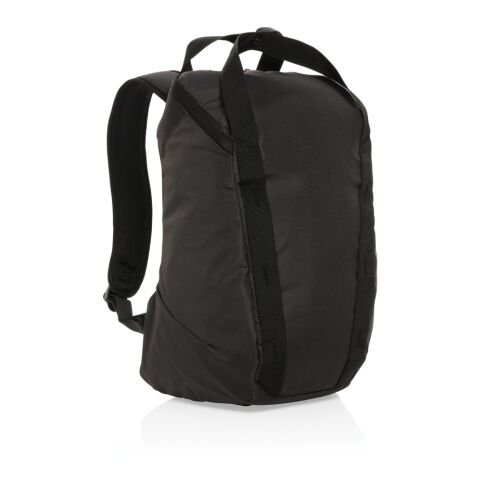Sienna AWARE™ RPET 14&quot; Everyday Laptop-Rucksack schwarz | ohne Werbeanbringung | Nicht verfügbar | Nicht verfügbar | Nicht verfügbar