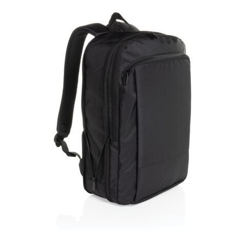 Flexpack Aware™ Expandable Slim RPET 15,6&quot; Laptop-Rucksack schwarz | ohne Werbeanbringung | Nicht verfügbar | Nicht verfügbar