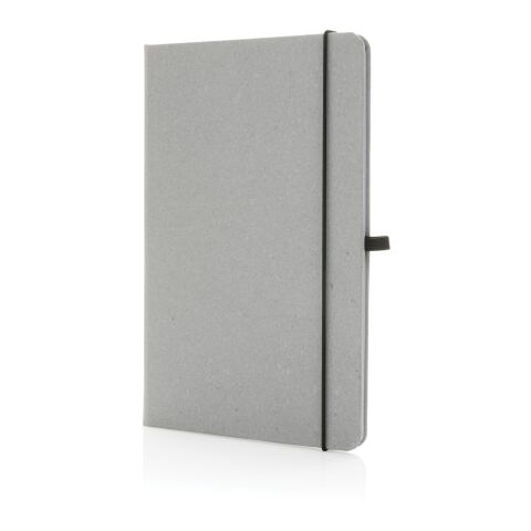 A5 Hardcover Notizbuch aus PU Hellgrau | ohne Werbeanbringung | Nicht verfügbar | Nicht verfügbar