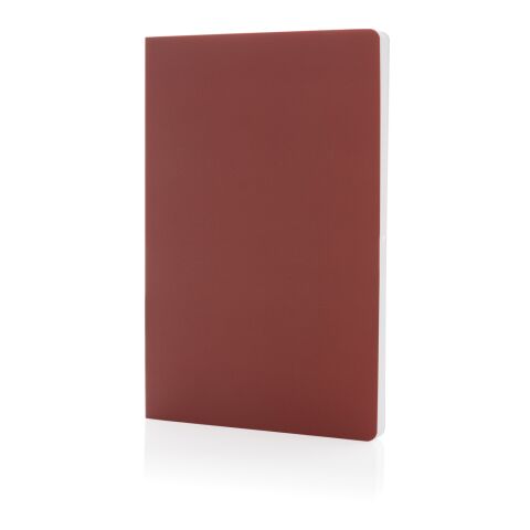 Impact Softcover A5 Notizbuch mit Steinpapier rot | ohne Werbeanbringung | Nicht verfügbar | Nicht verfügbar