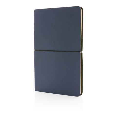 Modern Deluxe Softcover A5 Notizbuch navy blau | ohne Werbeanbringung | Nicht verfügbar | Nicht verfügbar