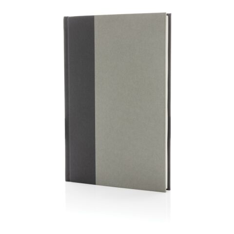 Words GRS zertifiziertes RPET &amp; Kraft Notizbuch A5 grau | ohne Werbeanbringung | Nicht verfügbar | Nicht verfügbar