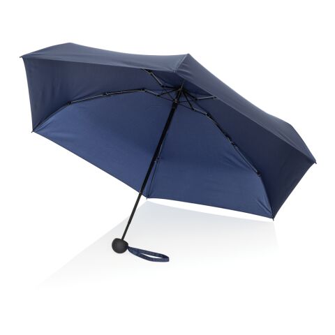19,5“manueller Super-Mini-Schirm aus Aware™ rPET 190T Pongee navy blau | ohne Werbeanbringung | Nicht verfügbar | Nicht verfügbar