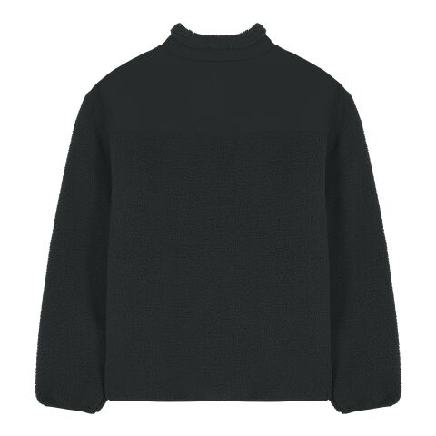 POD Stanley&amp;Stella - Brooker Unisex-Sherpa-Jacke schwarz | XL | Nicht verfügbar | DTF Linke Brust | Nicht verfügbar