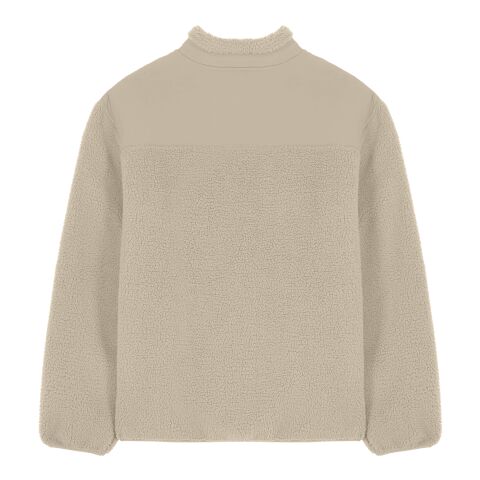 Stanley&amp;Stella - Brooker Unisex-Sherpa-Jacke beige | XXL | ohne Werbeanbringung | ohne Werbeanbringung | ohne Werbeanbringung