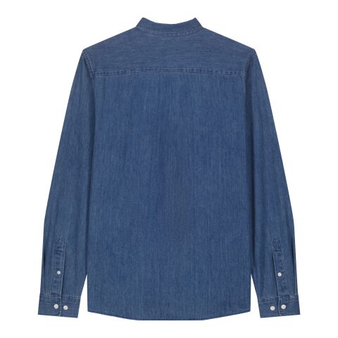 Stanley&amp;Stella - Stanley Denim Shirt Mittelblau | S | ohne Werbeanbringung